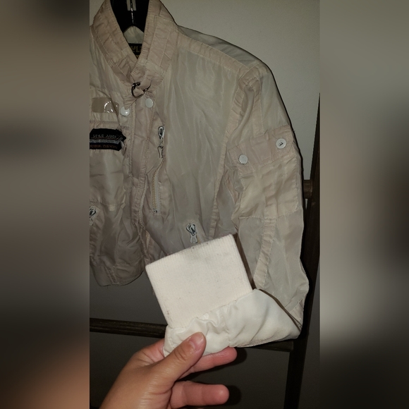 Style Auto Carrera Design Woman's Vintage Cropped Zipped up Jacket - Picture 11 of 12